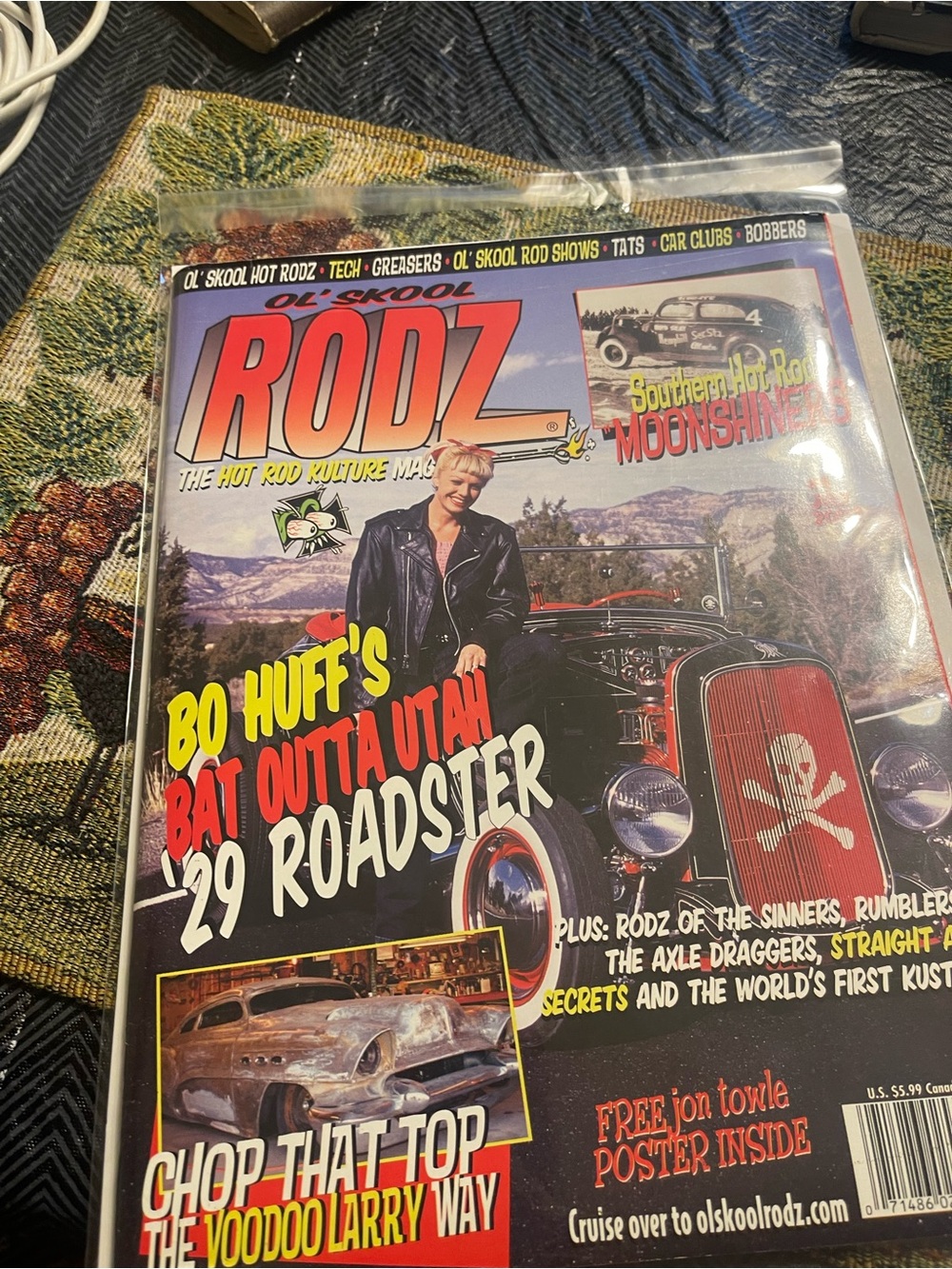 Rodz Magazine Vol. 1 #4/Jun/Jul/2004/chop That Top The Voodoo Larry Way /F17B